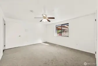 Primary bedroom from a different angle.