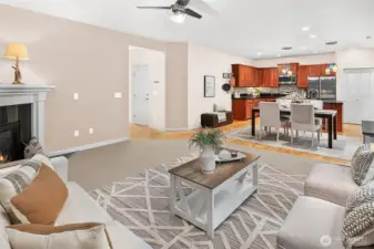 Open-Concept Floorplan
