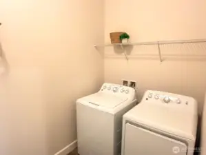 Laundry room.