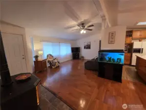 looking toward living room