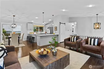 More of a great room feel to this one!