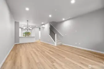 Photographs are for illustrative purposes only. Features, finishes, interior/exterior colors, landscaping and floorplan shown may vary from actual homes built