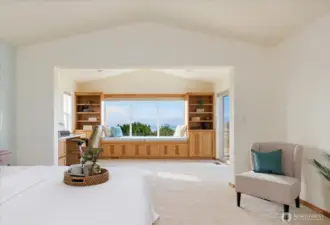 So dreamy and spa-like in this huge primary suite!