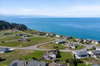 Note the Olympic Mountain range which you can see from this home on clear days.