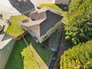 Overhead view of home