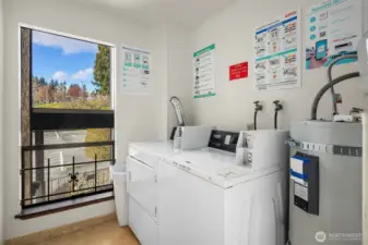 Laundry Room just steps away down the hall