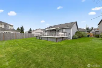 Exterior - Back yard