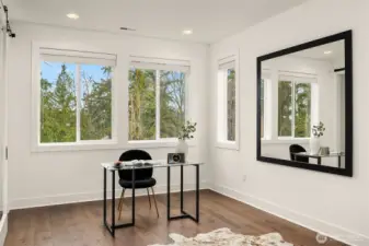 Office or Workout area adjacent to living room