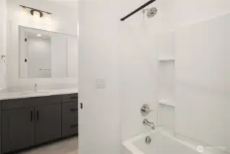 Daylight basement bathroom