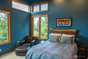 The primary suite is peaceful, roomy sanctuary.