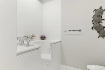 Walk-in tub/shower