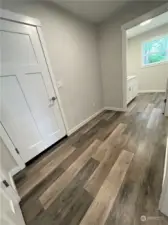 mud room entering into laundry room