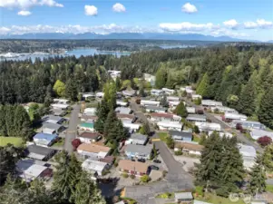 Aerial View of Park