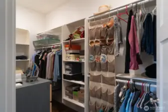 Closet to main bedroom