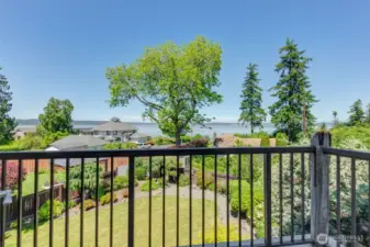 Gorgeous views from the 2nd floor primary!  More beautiful in person!
