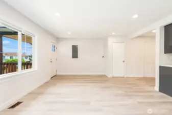 Expansive great room living area!