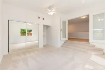 Second bedroom is so spacious.