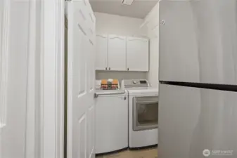 Dedicated laundry room