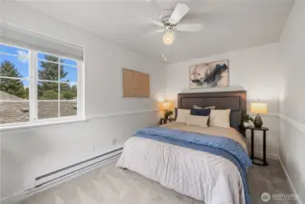 Second bedroom upstairs