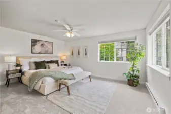 Large primary suite