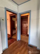 Kitchen Looking towards hallway