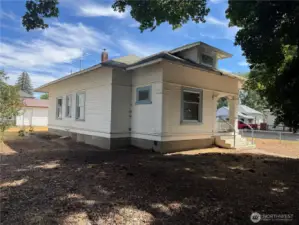 Front and side yard