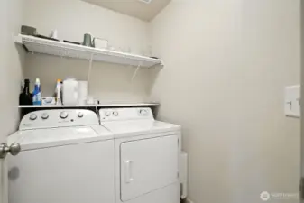 Upstairs Laundry
