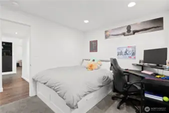 Bedroom 4 on the lower level