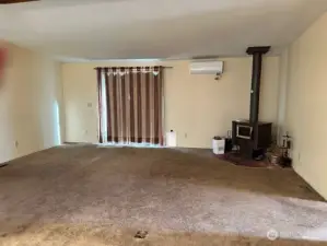 Living room from entry