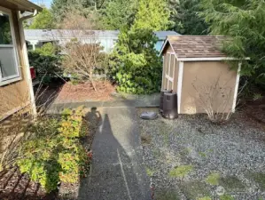 1st. storage shed