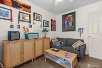 1 of 2 other bedrooms on the main level