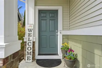 Enter your new meticulously maintained home