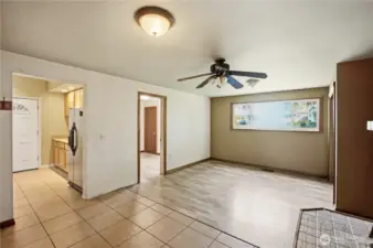 Possible ADU living room