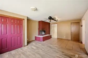 Possible ADU living room