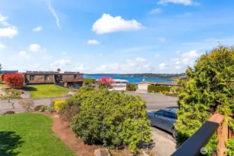 Puget Sound and Olympic Mountain views