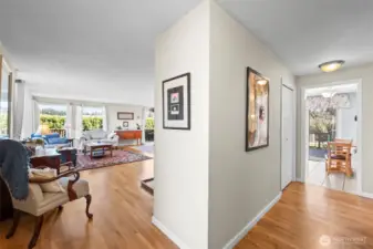 Entry - hardwoods