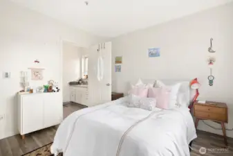 Primary Bedroom with ensuite full bath