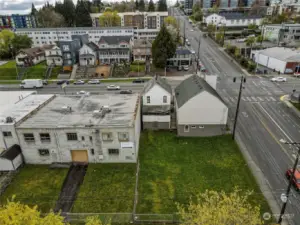 Back of the property.