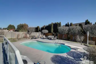 There's nothing more satisfying than lounging around the pool in your own home on a sweltering day, with a cocktail or a book in hand. Work on your best "Cannon ball" or just relax on pool floats.