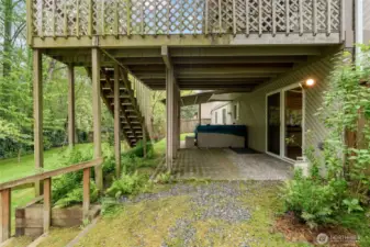 Patio area