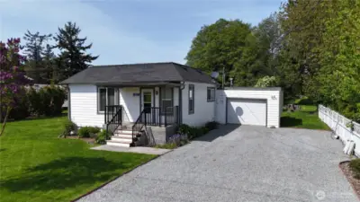 Welcome to your charming home in a country setting.