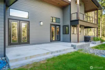 Rear Patio