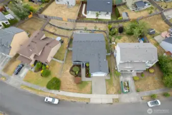 Wide driveway for extra parking as well as on-street parking, newer roof 2018