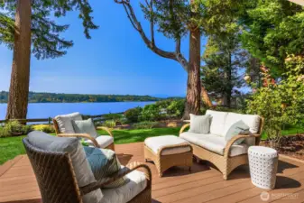 Trek decking makes for great outdoor living.