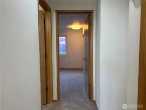 Hall looking towards Bedroom 2