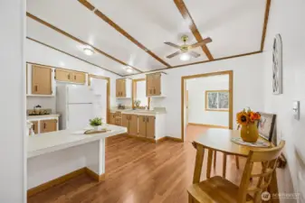 Fresh paint throughout