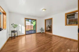 Sunken living room/formal dining