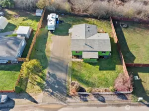 Huge lot with room for a shop!