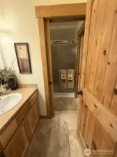 Master bath entry from the hallway