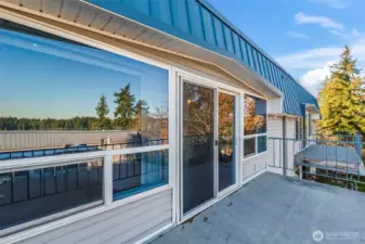 With a view of Oyster Bay